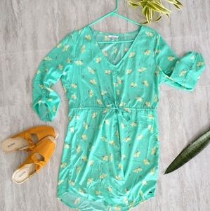 O'neill Mint Green Open Back Dress